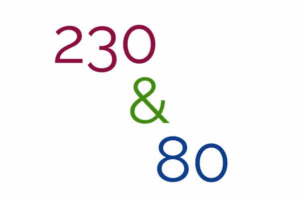 230 & 80